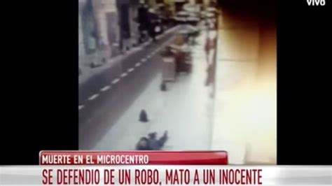 El Abogado Que Quiso Dispararle A Un Ladr N Y Mat A Un Inocente Fue