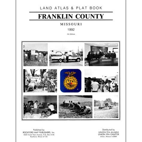 Missouri Franklin County Plat Map And Gis Rockford Map Publishers