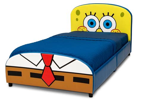 SpongeBob SquarePants Upholstered Twin Bed – Delta Children