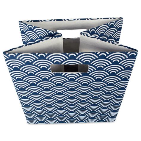 Ebern Designs Jennafer Waves Fabric Bin Reviews Wayfair