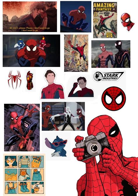 Spiderman Sticker Set Artofit