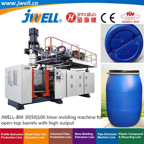 Jwell 30L HDPE Plastic Blow Molding Making Machine Used In 15 30L Open