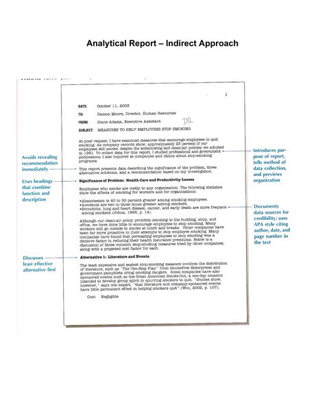 Analytical Report Sample Pdf