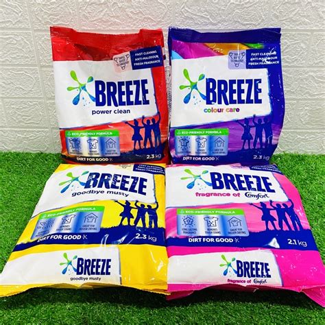 Breeze Detergent Powder Kg Laundry Powder Detergent Serbuk