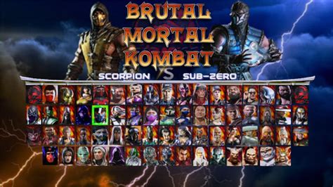 Mortal Kombat Ii Mugen And 32x Arcade Edition Showcase Youtube