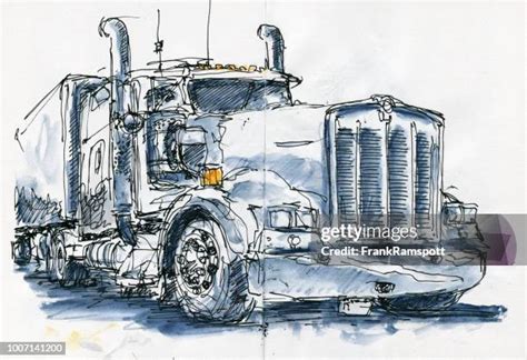 276 Semi Truck Painting Stock Photos High Res Pictures And Images