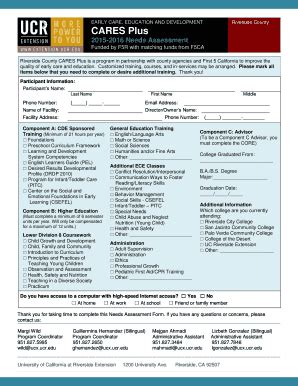 Fillable Online Extension Ucr CARES Plus UCR Extension Extension