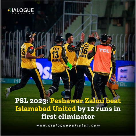 Dialogue Pakistan On Twitter Peshawar Zalmi Thursday Defeated