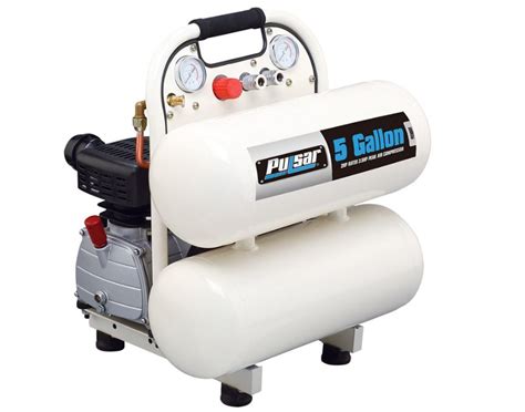 Pulsar Pce6050t Portable Twin Tank Electric Air Compressor 115 Psi 5 Gal Air Compressors