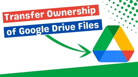 Transfer Ownership Of Google Drive Files Between Personal Accounts