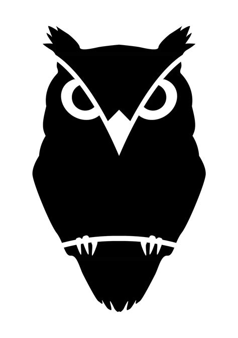 4 Best Images of Free Printable Owl Pumpkin Carving Stencil - Owl ...