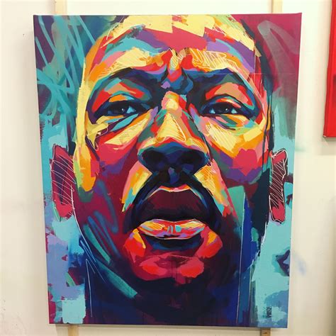 Martin Luther King Painting at PaintingValley.com | Explore collection ...