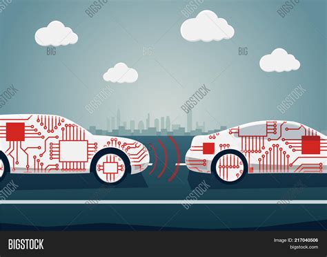 Autonomous Driving Vector And Photo Free Trial Bigstock