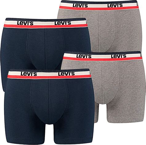 4 Er Pack Levis Boxer Brief Boxershorts Men Herren Unterhose Pant