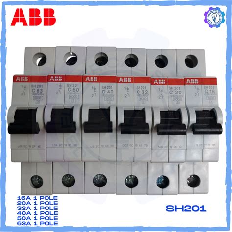 Abb Mcb Miniature Circuit Breaker Pole Shopee Philippines