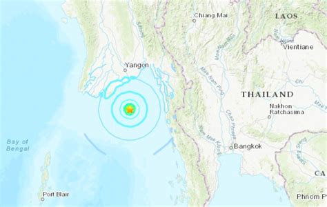 Myanmar Earthquake Shakes Buildings in Thailand on Monday | Globe News ...