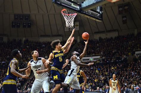 Purdue Mens Basketball Boilers Seek To Sweep Michigan Sports