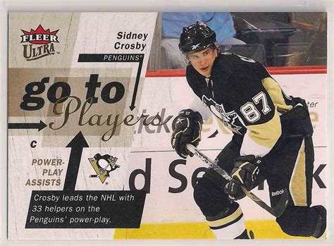 Fleer Ultra Go To Players Sidney Crosby Gt On Kronozio