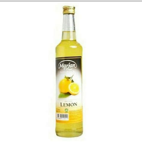 Jual Marjan Boudoin Lemon Syrup 460 Ml Shopee Indonesia