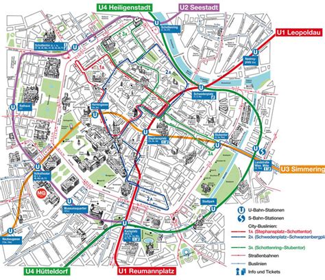 Mapa Tur Stico De Viena Mapa Turistico