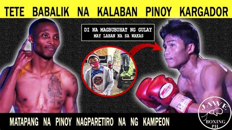 PINOY BOXER ALAYAS Panther KAKALABANIN ANG TINALO NI CASIMERO