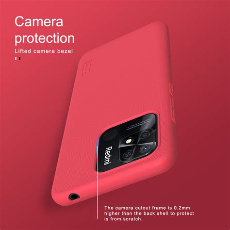 Nillkin Xiaomi Redmi 10c Frosted Shield Matte Back Cover Case