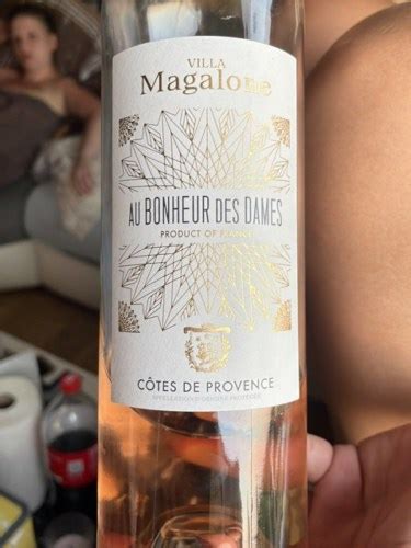 Villa Magalone Au Bonheur des Dames Côtes de Provence Rosé Vivino Italia