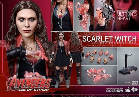 Feiticeira Escarlate Elizabeth Olsen Em Vingadores Era De Ultron Action Figure Perfeita Hot