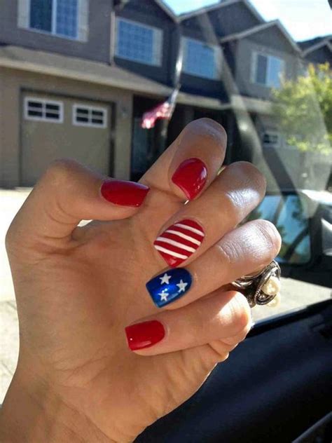 45 Patriotic Fourth Of July Nails Designs