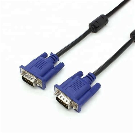 Кабель VGA для монитора 1.5м с ферритовым кольцом