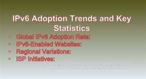 Ipv Adoption And Statistics Ccna Tutorials