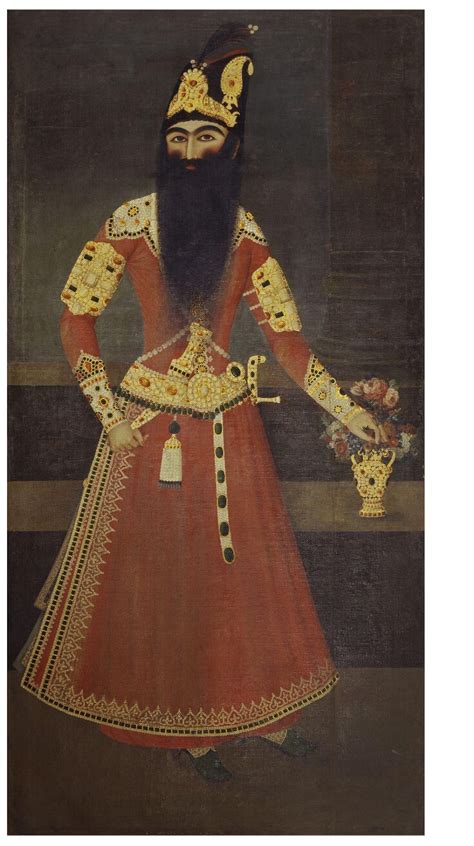 Portrait Of Fath Ali Shah Abdullah Khan V A Explore The Collections