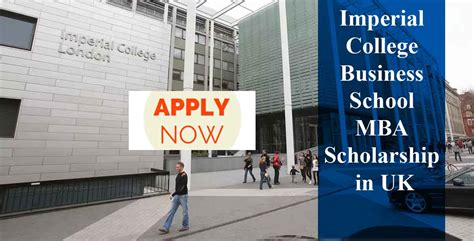 Imperial College Business School Mba Scholarship In Uk