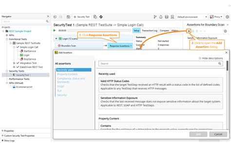 Json Schema Compliance Assertion Readyapi Documentation