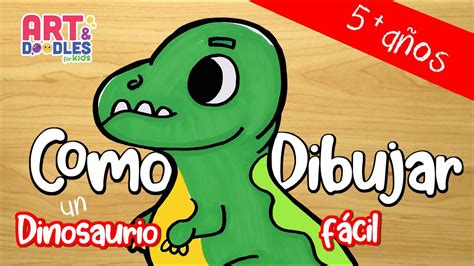 Como Dibujar Un Dinosaurio Paso A Paso Y F Cil