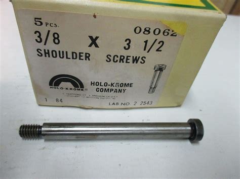 HOLO KROME 3 8 18 X 3 1 2 SHOULDER SCREWS 5 PCS LL3077 EBay