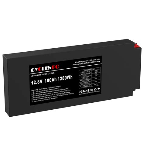 12v 100ah lithium ion battery with high safety for vehicle