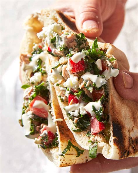 Mediterranean Tuna Salad With Creamy Feta Dressing Recipes Vista