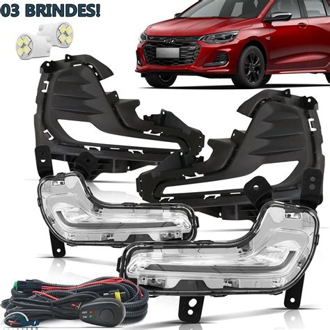 Kit Drl Daylight Luz Diurna Onix Hatch Sedan 2020 2021 2022 AUTOSCAN SP