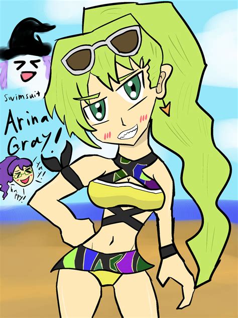 Swimsuit Arina By Carrollytakeda On Deviantart