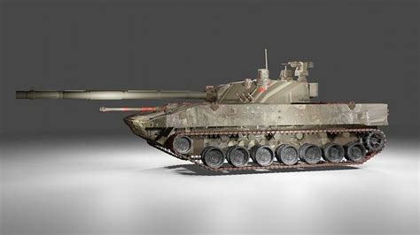 Sprut Sdm1 Tank 3d Model Cgtrader