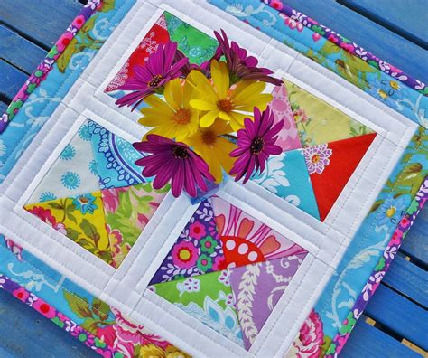 Three Mini Quilts For Displaying Or Giving Quilting Digest