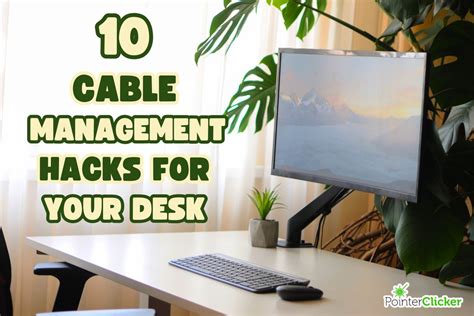 10 DIY Cable Management Ideas For Your Home Office Desk