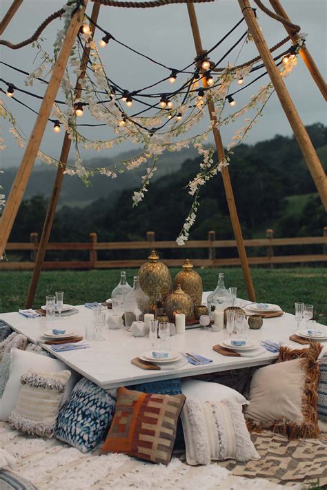 At Dusk Tweed Hinterland Styled Shoot Bramblewood Farm The Events