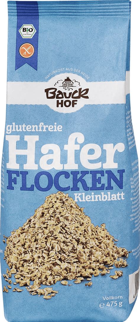 Bauckhof Haferflocken Kleinblatt Glutenfrei G Dm Dauerpreis