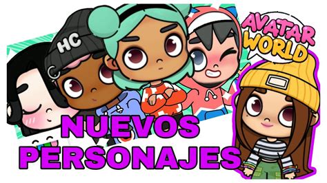 Nuevos Personajes En Avatar World New Update Avatarworld Tocaboca