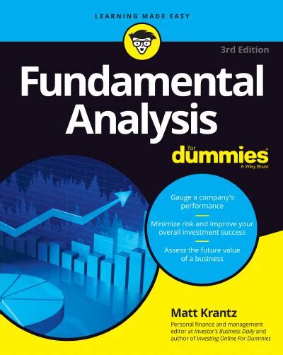 Fundamental Analysis For Dummies 3rd Edition Coderprog