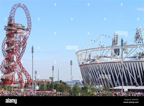 The Arcelormittal Orbit Tower And Olympic Stadium Olympic Park