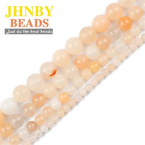 Aventurine Pink Diy Accessories Beads Pink Natural Stone