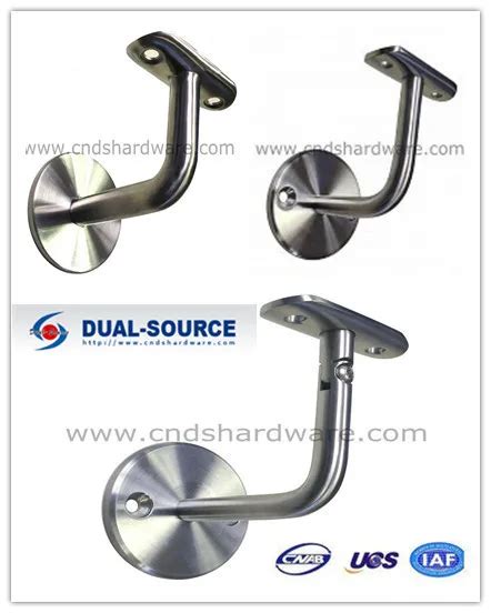 Ss Stainless Steel Adjustable Handrail Bracket Railing Fittings Inox